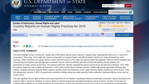 Country Reports on Human Rights Practices for 2015 Country Reports on Human Rights Practices for 2015