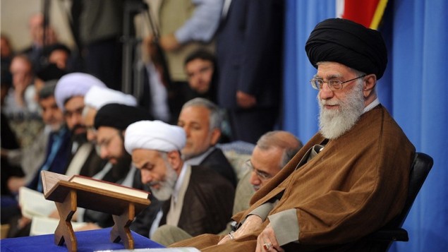 علی خامنه ای رهبر جمهوری اسلامی