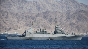 یک ناو جنگی اسرائیل