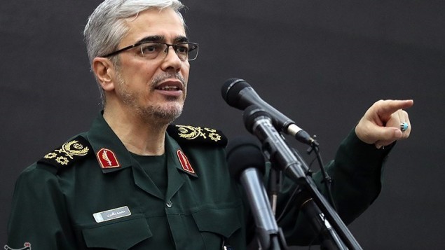 پاسدار محمد باقری رئیس ستادکل نیروهای مسلح پاسدار محمد باقری رئیس ستادکل نیروهای مسلح