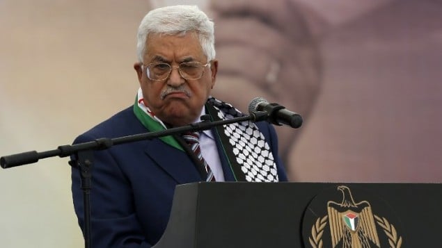 محمود عباس، رئیس تشکیلات خودگردان فلسطینی ۱۰ نوامبر ۲۰۱۶ در تجمعی به مناسبت ۱۲مین سالگرد مرگ یاسر عرفات در رامالله سخنرانی میکند محمود عباس، رئیس تشکیلات خودگردان فلسطینی ۱۰ نوامبر ۲۰۱۶ در تجمعی به مناسبت ۱۲مین سالگرد مرگ یاسر عرفات در رامالله سخنرانی میکند