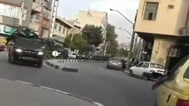 جو امنیتی در شهرهای ایران - عکس از بی بی سی