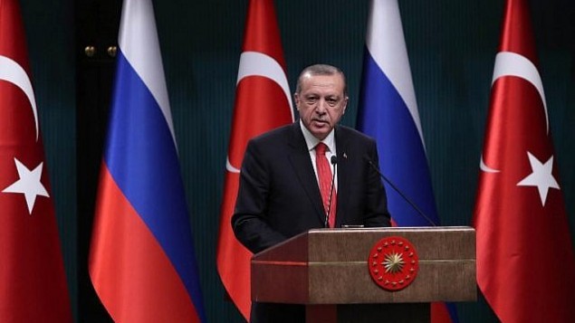 رجب طیب اردوغان رئیس جمهور ترکیه