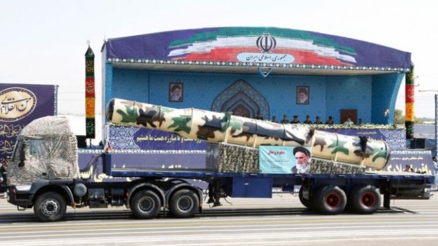نمایش موشکی ایران