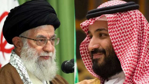 ولیعهد عربستان و رهبر جمهوری اسلامی ولیعهد عربستان و رهبر جمهوری اسلامی