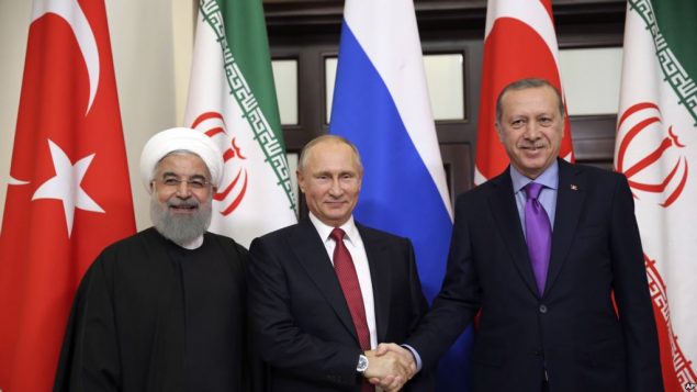 اردوغان، پوتین، روحانی اردوغان، پوتین، روحانی