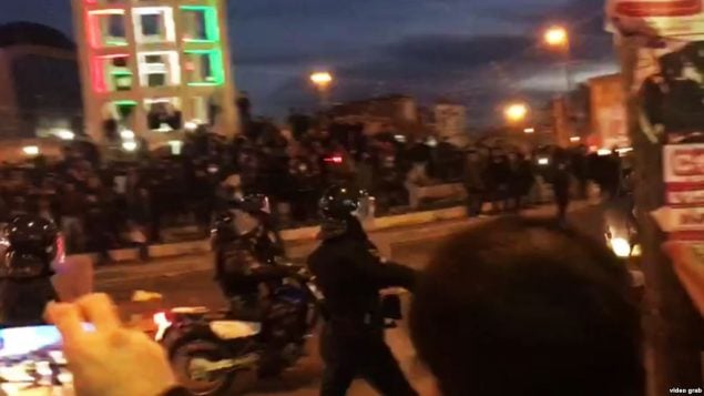سرکوب خونین معترضان در ایران
