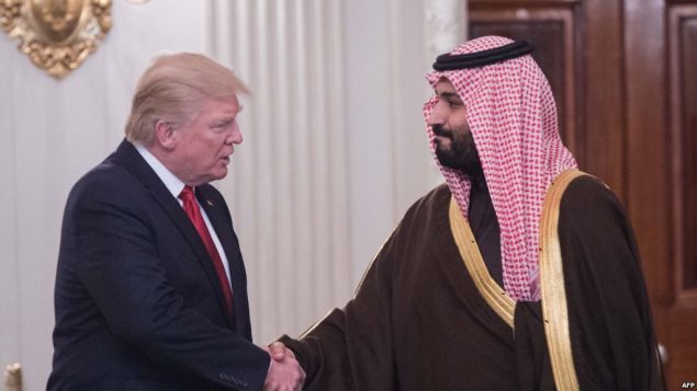 ترامپ و محمد بن سلمان