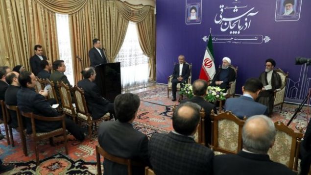حسن روحانی در تبریز