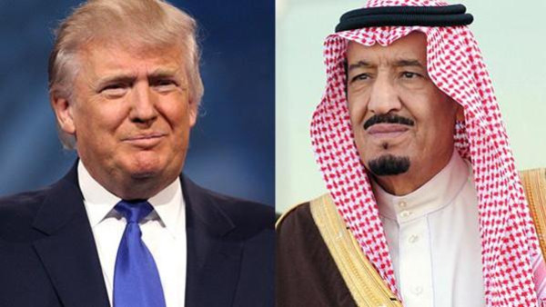 ملک سلمان بن عبدالعزیز پادشاه سعودی و دونالد ترامپ رئیسجمهوری آمریکا ملک سلمان بن عبدالعزیز پادشاه سعودی و دونالد ترامپ رئیسجمهوری آمریکا