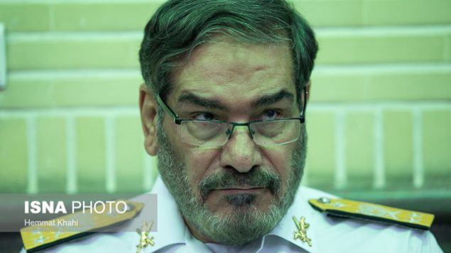 دبیر شورای عالی امنیت ملی ایران