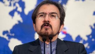 بهرام قاسمی، سخنگوی وزارت امور خارجه ایران
