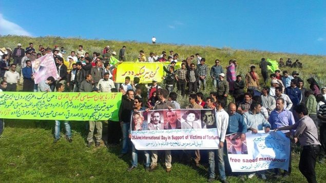 تجمع «روز جهانی مبارزه با شکنجه» در آذربایجان