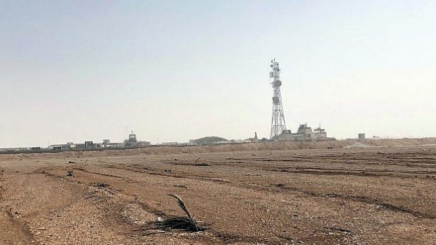 تصویر: الطنف پاسگاه نظامی  ایالات متحده در جنوب سوریه، ۲۲ اکتبر ۲۰۱۸. (AP/Lolita Baldor)