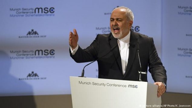 محمدجواد ظریف، وزیر امور خارجه جمهوری اسلامی در کنفرانس امنیتی مونیخ
