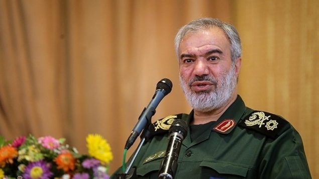 علی فدوی معاون هماهنگ‌کننده سپاه پاسداران