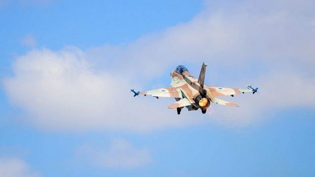 تصویر: اف ۱۶ اسرائیل. (Hagar Amibar/Israeli Air Force) تصویر: اف ۱۶ اسرائیل. (Hagar Amibar/Israeli Air Force)