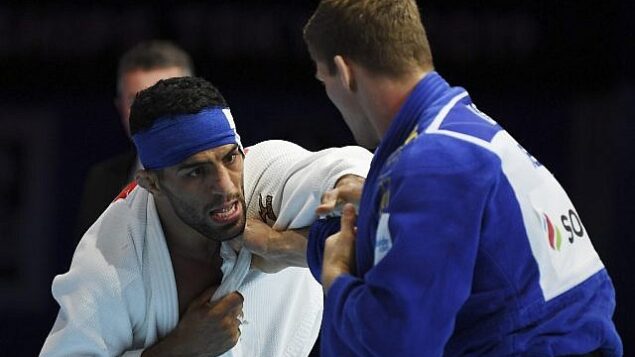 تصویر: سعید مولایی، جودوکار ایران پس از باخت به «ماتیاس کاس» بلژیکی در رقابتهای نیمه-نهایی مردان زیر ۸۱ کیلوگرم در مسابقات قهرمانی جهان جودوی ۲۰۱۹ در توکیو، ۲۸ اوت ۲۰۱۹. (Charly Triballeau/AFP) تصویر: سعید مولایی، جودوکار ایران پس از باخت به «ماتیاس کاس» بلژیکی در رقابتهای نیمه-نهایی مردان زیر ۸۱ کیلوگرم در مسابقات قهرمانی جهان جودوی ۲۰۱۹ در توکیو، ۲۸ اوت ۲۰۱۹. (Charly Triballeau/AFP)