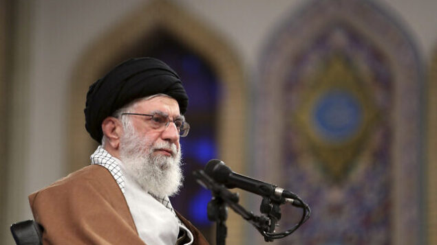 In this picture released by the official website of the office of the Iranian supreme leader, Supreme Leader Ayatollah Ali Khamenei attends a meeting with thousands of students in Tehran, Iran, Sunday, Nov. 3, 2019. Khamenei said his country has outmaneuvered the United States in the four decades since the 1979 Islamic Revolution. (Office of the Iranian Supreme Leader via AP) In this picture released by the official website of the office of the Iranian supreme leader, Supreme Leader Ayatollah Ali Khamenei attends a meeting with thousands of students in Tehran, Iran, Sunday, Nov. 3, 2019. Khamenei said his country has outmaneuvered the United States in the four decades since the 1979 Islamic Revolution. (Office of the Iranian Supreme Leader via AP)