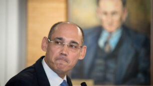 Governor of the Bank of Israel Amir Yaron attends a press conference presenting the the Israel bank's annual report in Jerusalem on March 31, 2019. Photo by Yonatan Sindel/Flash90 *** Local Caption *** ?????
????? ??? ?????
????
???? ????
???????
??? ??? ?????