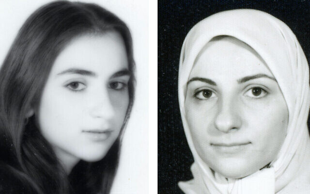 تصویر: ژاکلین ساپر در شش سالگی در سال ۱۹۷۷، پیش از انقلاب ۱۹۷۹ ایران، چپ، و در ۲۳ سالگی در ۱۹۸۲، راست.