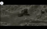 شرح عکس: در فیلمی که موساد پخش کرد، حملهٔ کماندوهای سازمان اطلاعات و عملیات ویژهٔ اسرائيل به دفاع هوایی ایران در ایران، سحرگاه ۱۳ ژوئن ۲۰۲۵ مشاهده می شود. (Mossad)