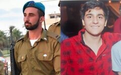شرح عکس: سروان امیر سعد (چپ) و گروهبان آینون نوریل وانا. (Israel Defense Forces)