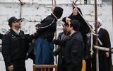 عکس تزئینی: تصویری از صحنهٔ یک اعدام در ایران. (AFP/Arash Khamooshi/ISNA)