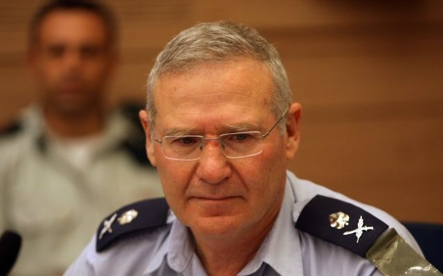 Amos Yadlin, ancien chef des Renseignements militaires (Crédit : Kobi Gideon/Flash90)
