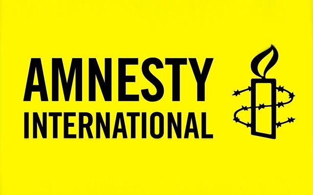 Logo d'Amnesty International (Crédit : domaine public) Logo d'Amnesty International (Crédit : domaine public)