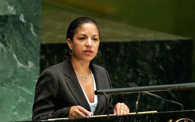 Susan Rice, conseillère à la sécurité nationale des Etats-Unis. (Crédit : Nations unies) Susan Rice, conseillère à la sécurité nationale des Etats-Unis. (Crédit : Nations unies)