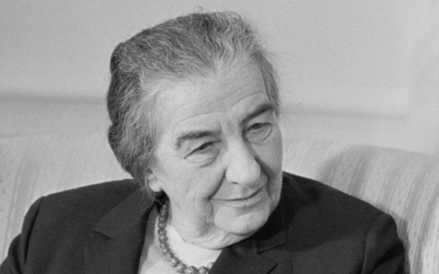 Golda Meir (Crédit: Wikimedia Commons) Golda Meir (Crédit: Wikimedia Commons)