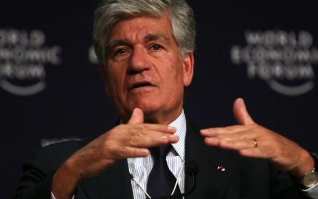 Maurice Lévy au Forum économique mondial en 2008 (Crédit: World Economic Forum/CC-BY-SA, Wikimedia)