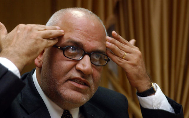 Saeb Erekat (Crédit : Flash90) Saeb Erekat (Crédit : Flash90)