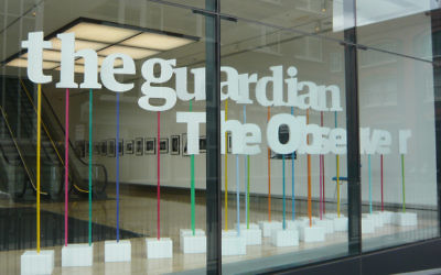 Les bureaux du Guardian à Londres (Crédit :  CC-BY WordRidden, Flickr)