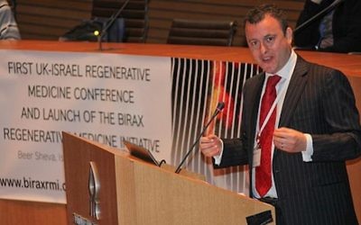 L'ambassadeur britannique en Israël Matthew Gould (Crédit :autorisation UK Embassy)