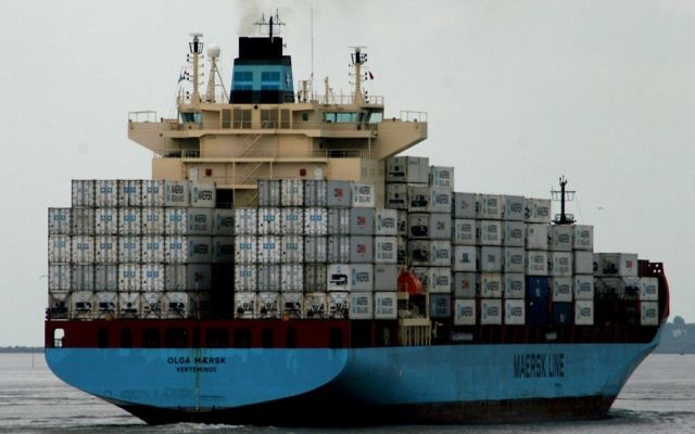 Un des navires de l'armateur danois Maersk Tankers. (Crédit : CC BY L2F1, Flickr) Un des navires de l'armateur danois Maersk Tankers. (Crédit : CC BY L2F1, Flickr)
