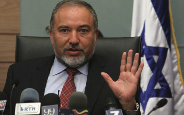 Avigdor Liberman. (Crédit : Miriam Alster/Flash90)