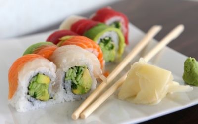 Photo d'illustration : Des sushis (Crédit :  Liron Almog/Flash90)