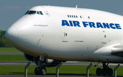 Un avion de la compagnie Air France (Crédit : CC BY/Andy_Mitchell_UK via Flickr.com)
