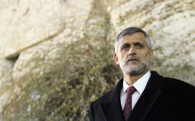 Eli Yishai (Crédit : Yoav Ari Dudkevitch/Flash90) Eli Yishai (Crédit : Yoav Ari Dudkevitch/Flash90)