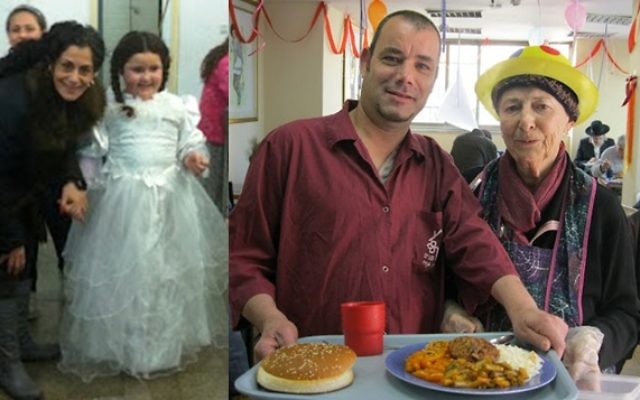 L'association Meir Panim aide les populations les plus démunies en Israël notamment en servant des repas (Crédit : autorisation)