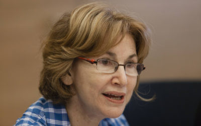 Yael German, députée de Yesh Atid. (Crédit : Flash90)