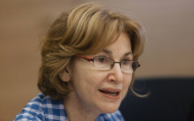 Yael German, députée de Yesh Atid. (Crédit : Flash90)