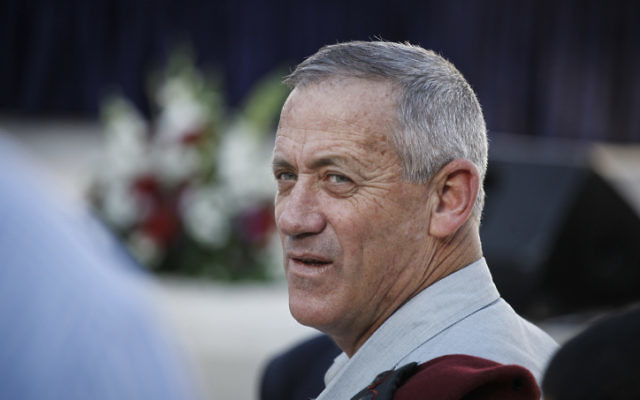 Benny Gantz en 2013 (Crédit : FLASH90)