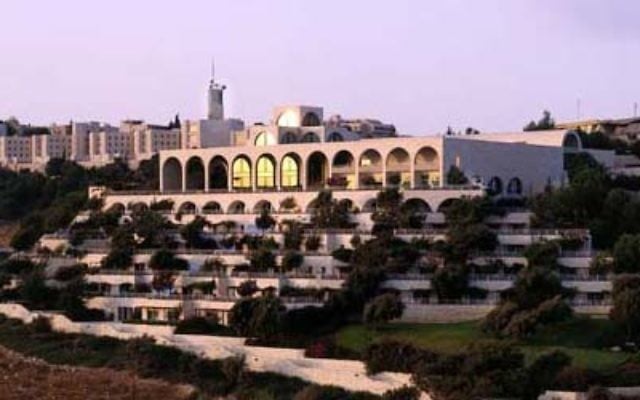 L'Université hébraïque sur le mont Scopus, à Jérusalem. Illustration. (Crédit : Leeor Bronis/Times of Israel)