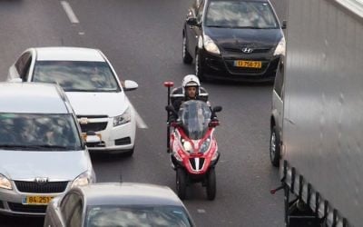 MDA's innovative three-wheeled Medicycles allow first-responders to weave through traffic faster than any other emergency-response vehicle (Courtesy)