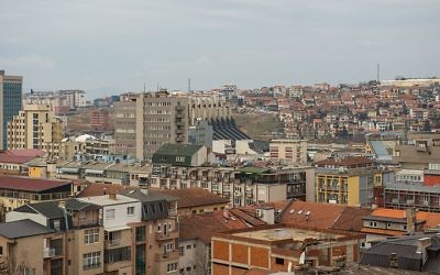 Pristina, Kosovo (photo credit: Arild Vågen/Wikimedia Commons/File)