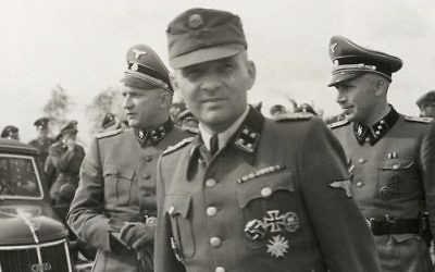 Rudolf Höss, le commandant d'Auschwitz (Crédit : domaine public)