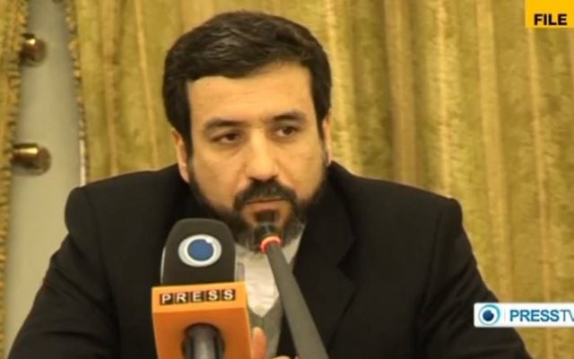 Le vice ministre iranien des Affaires étrangères, Abbas AraghchiAbbas Aragchi (Credit: captrue d'écran YouTube/Press TV) Le vice ministre iranien des Affaires étrangères, Abbas AraghchiAbbas Aragchi (Credit: captrue d'écran YouTube/Press TV)